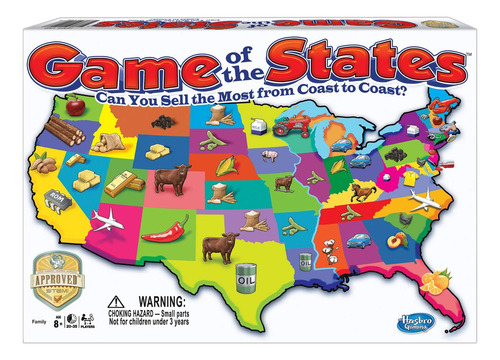 Juego De Mesa De Los Estados Unidos