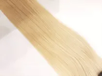 Comprar Cortina De Cabello Natural 1metro De 25cm De Largo Con Color