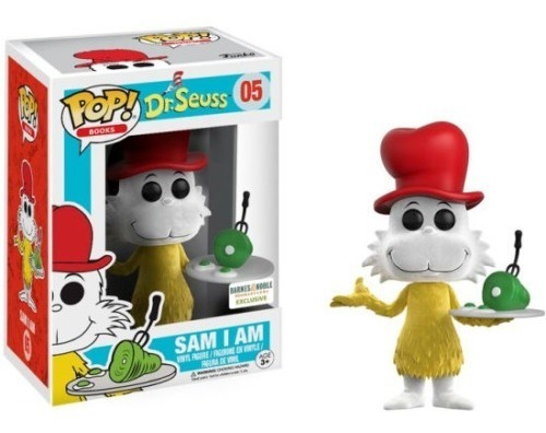 Funko Pop Dr. Seuss Sam I Am Flocked