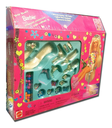 Barbie Peinados Divertidos, Accesorios De Moda 1997