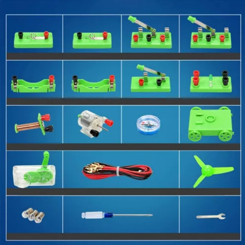 Kit De Aprendizaje Con Experimentos De Circuitos Para Niños
