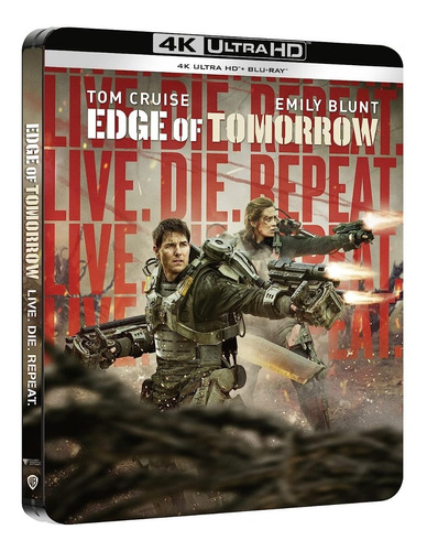 4k Ultra Hd + Blu-ray Edge Of Tomorrow / Steelbook