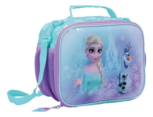 Lunchera Termica Con Diseño Frozen Wabro