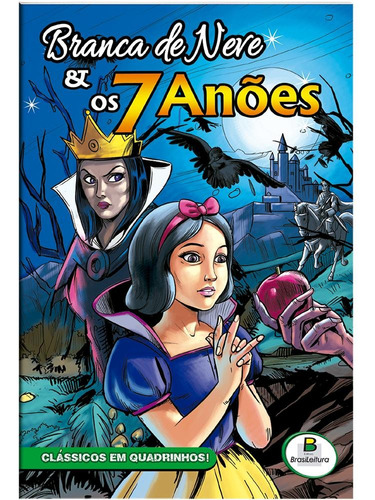 Clássicos em Quadrinhos: Branca de Neve, de Brijbasi Art Press Ltd. Editora Todolivro Distribuidora Ltda. em português, 2019