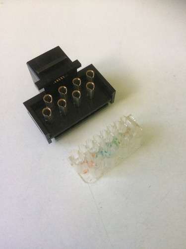 Amp Módulo Keystone Jack Rj45/cat.5/8w-ref: 556151-1