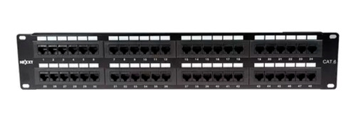 Patch Panel 48 Puertos Nexxt Cat6 Con Jacks Certificado Rack