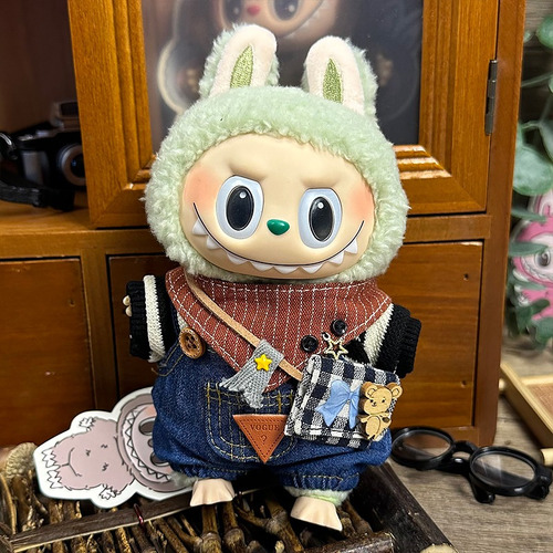 Rabble Western Peluche Vaquero Muñeca Disfraz Accesorio 4pcs