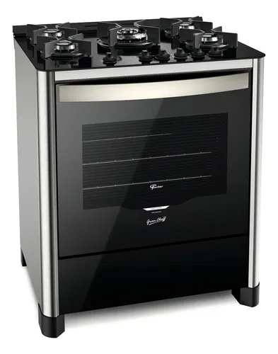 Mesa de Vidro de Fogão: segurança e resistência 8 Fogão Fischer Gran Cheff