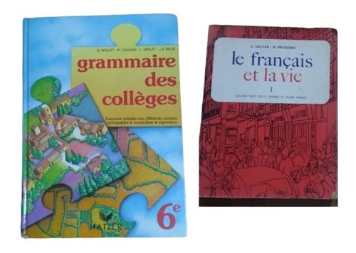 X2 Francais Et La Vie + Grammaire De Colleges Niquet Frances