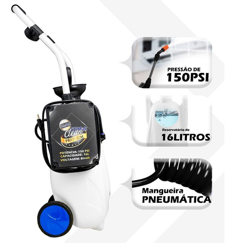 Imagem 2 de 7 de Maquina Para Limpeza Split Gbmak Premium 150 Psi Coletor 30k