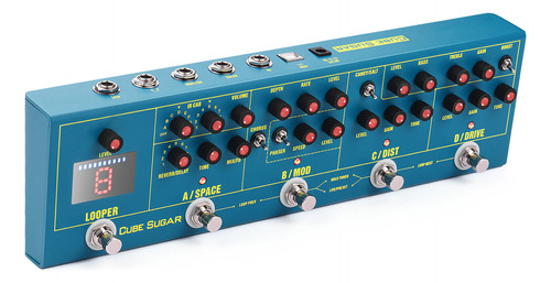 Simulación De Pedales De Efectos .digital Con Sugar Tuner