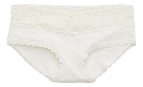 Aerie Undie Boybrief De Algodón Con Encaje Eyelash