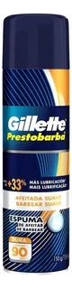 Gillette Espuma De Afeitar Prestobarba Afeitada Suave 150gr