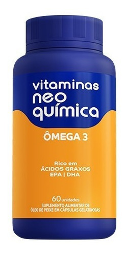 Omega 3 Epa Dha 60 Capsulas