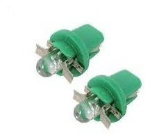 Bombillo Para Tablero Led Verde T-5 12v 2 Pares