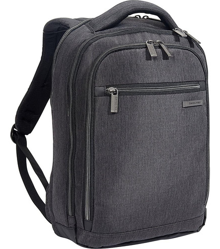 Samsonite Modern Utility Mini Laptop Backpack, Charcoal Heat