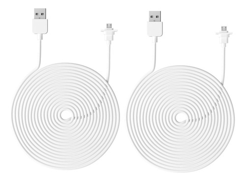 Cable De Carga Exterior De 9 M/29,5 Pies Compatible Con Eufy