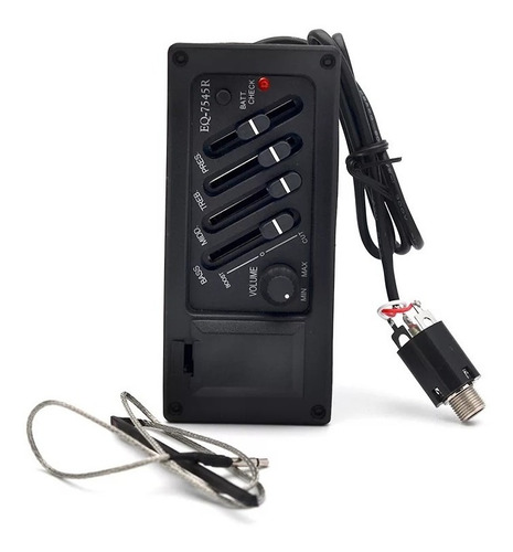 Micrófono Ecualizador Eq7545r Profesional Guitarra Acústica