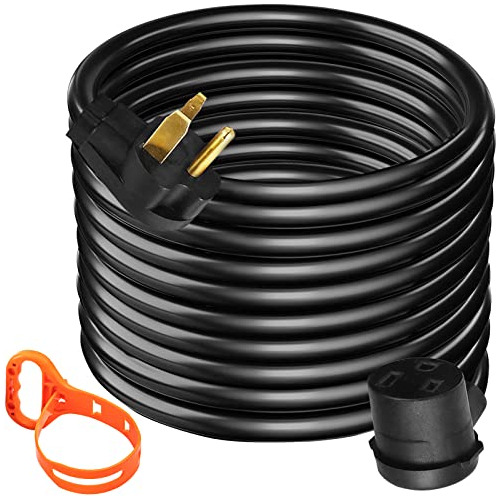 Vevor Cable De Extensión De Soldador De 40 Amperios, 50 Pies