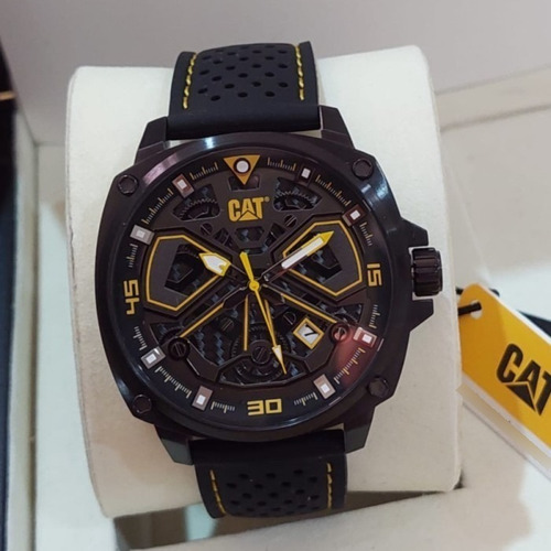 Imagen 3 de 9 de Reloj Caterpillar Hombre Tokio Acero Sumergible Wr100m