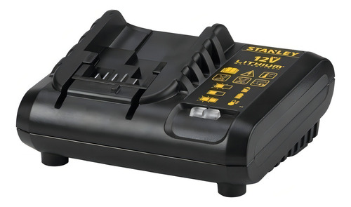 Taladro percutor atornillador inalámbrico de 10mm Stanley SCH12S2K + accesorio con maletín de transporte