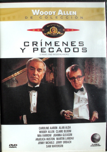 Dvd - Crimenes Y Pecados - Woody Allen 