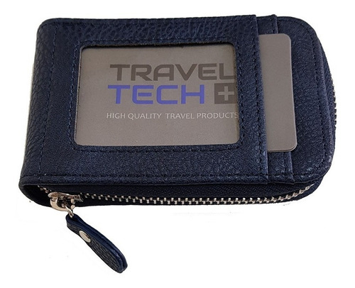 Tarjetero Organizador Travel Tech 100% Original - Cuero Pu