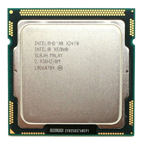 Processador Cpu Lga1156 Xeon X3470 2.93 = I7 870