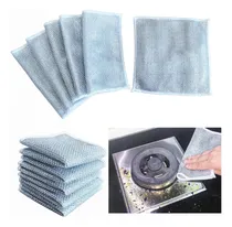 Comprar 6 Pcs Multipurpose Wire Dishwashing Rags, Double Layer Reusa