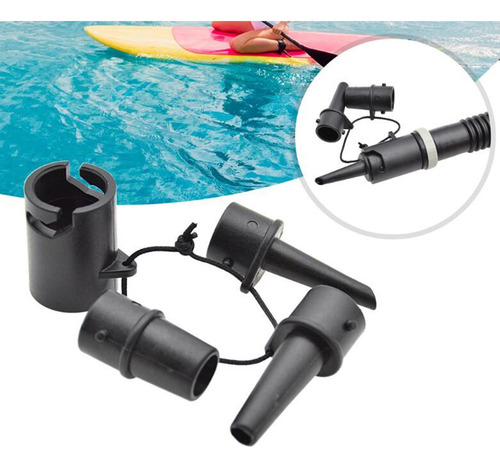 4x Boquillas De Bomba Inflables Adaptador De Bote De Canoa