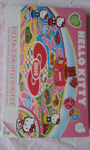 Juego De Mesa Fiesta Con Hello Kitty