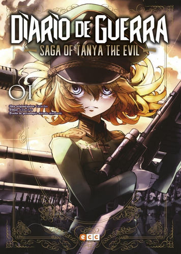 Manga Diario De Guerra Saga Of Tanya The Evil Tomo 01 - Ecc