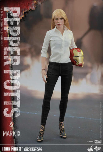 Pepper Potts 1/6 Iron Man 3 Mandarin Marvel Hot Toys Mms310