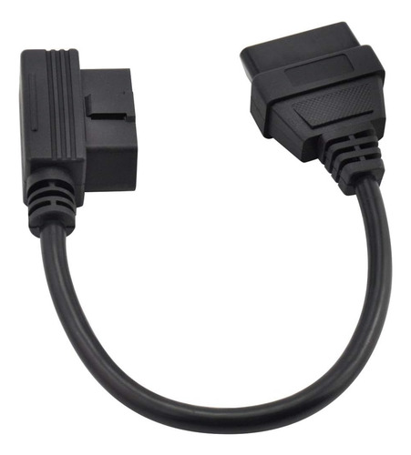 Ikkegol Obdii Obd2 16 Pin Conector De Ángulo Derecho Mach...