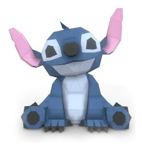 Stitch Paper Craft Papercraft Papel Pdf