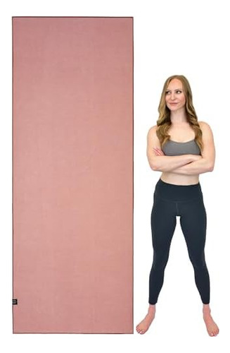 Xl Hot Yoga Mat Towel Non Slip Gripped For An Extra Lar...