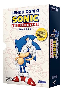 Libro Box Lendo Com O Sonic The Hedgehog V 1 Ao 6 De Flynn