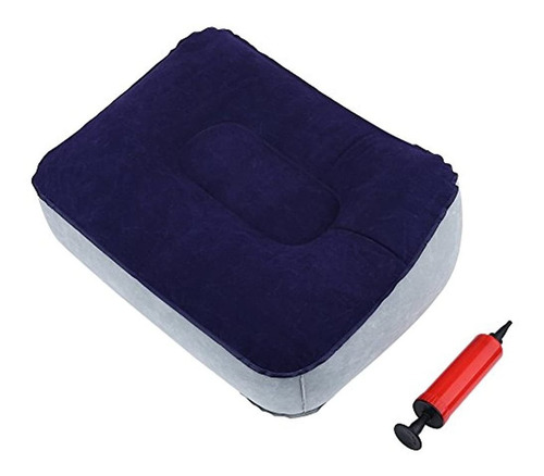 Reposapiés Almohada, Flocado Suave Viaje Pierna Arriba Repos