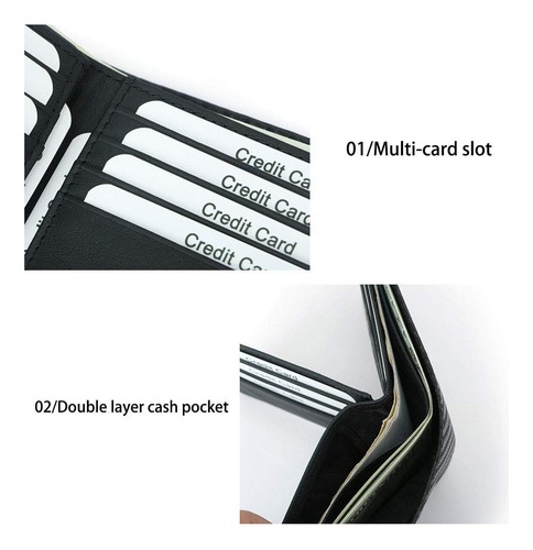 Cartera Para Tarjetas Con Bloqueo Rfid Mintegra Carteras De