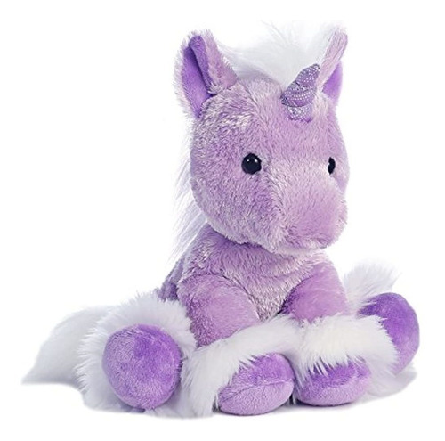 Unicornio De Peluche Aurora World Dreaming Of You, Morado, 1 Color Purple