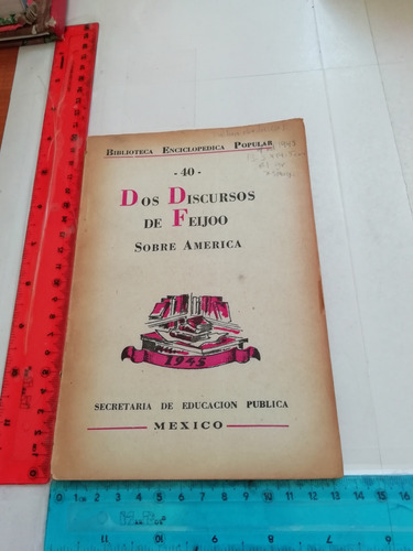 Dos Discursos De Feijoo Sobre América Sep 