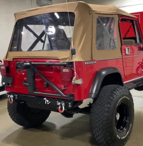 Lona De Jeep Wrangler Yj Aplica Para El Modelo Cj7