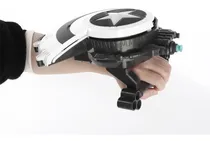 Comprar Lanzador Dardos Escudo Capitan Luz 6 Dardos Juguete Disfraz
