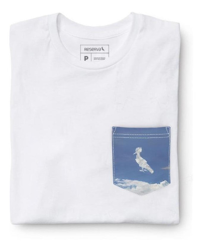 Camiseta Bolso Pica-pau Nuvem Reserva