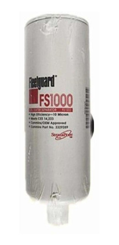 Fleetguard Fs1000 Separador De Agua Y Combustible Diesel.