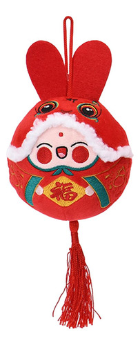 Año Nuevo Chino Conejo De Peluche De Juguete Creativo