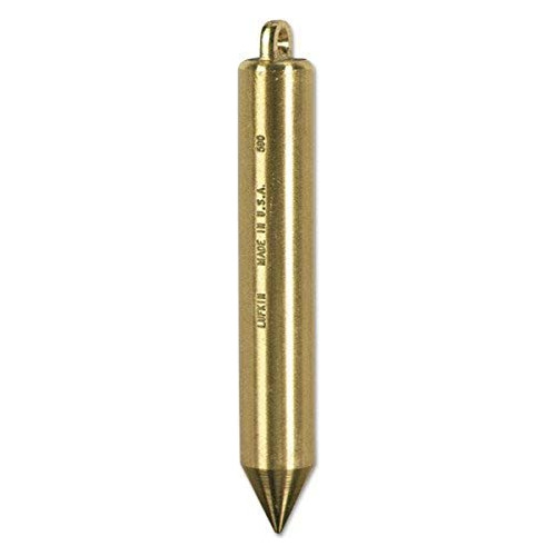 20 Oz. Inage Solid Brass Cylindrical Plumb Bob - Tt590n...