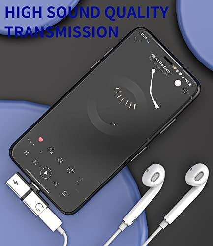 Adaptador Divisor De Audio Para iPhone 14 13 12 11 Pro Max M