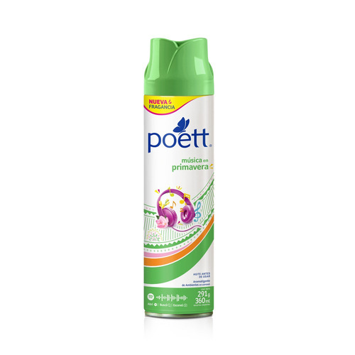 Aromatizante Poett En Aerosol Musica En Primavera 360 Ml Mercadolibre Aromatizante Poett En Aerosol Musica En Primavera 360 Ml Mercadolibre