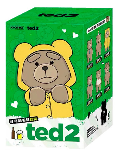 Muñeco Teddy Bear Ted 2 Colgante Pop Mart